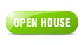 open house button. open house sign. key. push button. Royalty Free Stock Photo