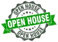 open house seal. stamp