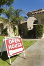 Open House Sign Royalty Free Stock Photo