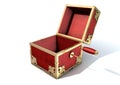 Open Jack-In-The-Box Antique Royalty Free Stock Photo