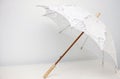 Open lace umbrella Royalty Free Stock Photo