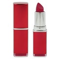 Open lipstick in a red plastic case on a white isolated Royalty Free Stock Photo