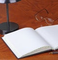 Open Logbook Royalty Free Stock Photo