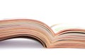 Open magazines Royalty Free Stock Photo