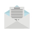 Open mail icon Royalty Free Stock Photo
