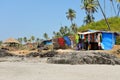 Open market on beach