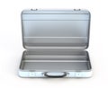 Open metal case Royalty Free Stock Photo