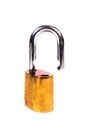 Open metal lock