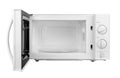 Open microwave oven Royalty Free Stock Photo