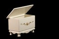 Open miniature chest