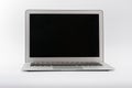 Open modern new laptop on white background Royalty Free Stock Photo