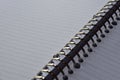 Open notebook, blank pages Royalty Free Stock Photo