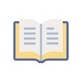 Open Notebook Icon for Note-Taking