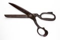 Open Old Rusty Scissors Royalty Free Stock Photo