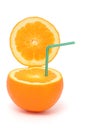 Open orange