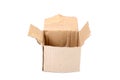 Open paper box Royalty Free Stock Photo