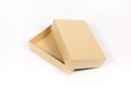 Open paper box Royalty Free Stock Photo