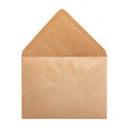 Open paper envelope