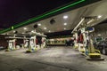 Open petrol station in Brooklyn, New York