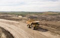 Open Pit Coal Mining, Aerial View, Borneo Indonesia.