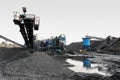 Coal Mining and processing in South Africa Royalty Free Stock Photo