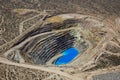 Open Pit Copper Mine Royalty Free Stock Photo