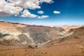 Open-pit copper mine Royalty Free Stock Photo