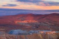 Open-pit copper mine Royalty Free Stock Photo
