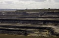 Open-pit lignite mining