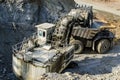 Open pit machinery Royalty Free Stock Photo