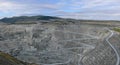 Open Pit Mine Royalty Free Stock Photo