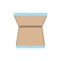 Open pizza box icon Royalty Free Stock Photo