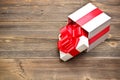 Open present box Royalty Free Stock Photo