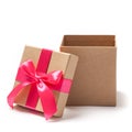 Open Present Box - Stock Photo