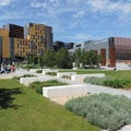 An open public space in Birmingham