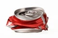 Open red can Royalty Free Stock Photo