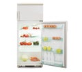 Open Refrigerator Full Of Fresh And Healthy Food