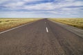 Travel open road Australian outback Royalty Free Stock Photo