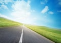 Open Road Royalty Free Stock Photo