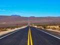 Open Road Highway Driving in the Desert