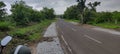 Open Road In Jungle Royalty Free Stock Photo