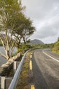 Open Road, Kylemore Lough Lake; Connemara National Park