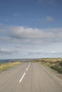 Open Road, North Yorkshire Moors; England Royalty Free Stock Photo