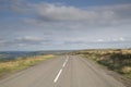 Open Road, North Yorkshire Moors; England Royalty Free Stock Photo