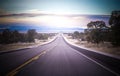 The open road Royalty Free Stock Photo