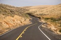 Open Road Two Lane Highway Oregon State USA Royalty Free Stock Photo