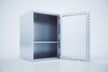 Open safe box side Royalty Free Stock Photo