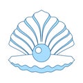 Open Seashell Icon