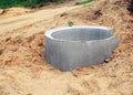 Open sewer well