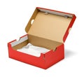 Open Shoe Box Royalty Free Stock Photo